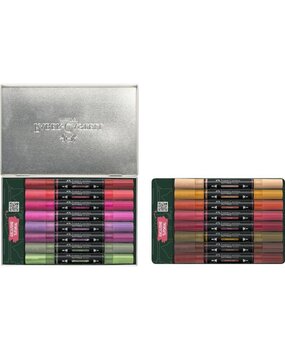 Faber Castell Multimark Acrylmarker Bewaarblik Style It Home (16pcs) (FC-186017) Faber Castell Multimark Acrylmarker Bewaarblik Style It Home (16pcs) (FC-186017)