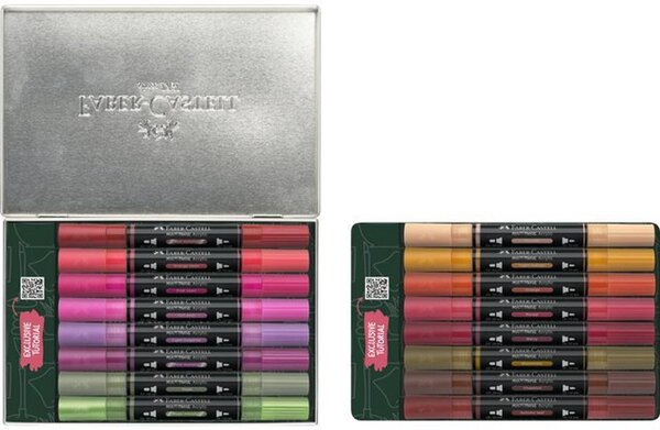 Faber Castell Multimark Acrylique Boîte de Rangement Style It Home (16pcs) (FC-186017) Faber Castell Multimark Acrylique Boîte de Rangement Style It Home (16pcs) (FC-186017)