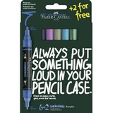 Faber Castell Multimark Acrylic Cardboard Case Frost (6+2pcs) (FC-186018)