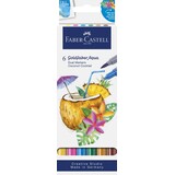 Faber Castell Goldfaber Aqua Dual Markers Cardboard Case Coconut (6pcs) (FC-164509)