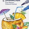 Faber Castell Goldfaber Aqua Dual Markers Karton Etui 6 Stuks Coconut (FC-164509) Faber Castell Goldfaber Aqua Dual Markers Karton Etui 6 Stuks Coconut (FC-164509)