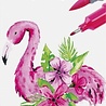 Faber Castell Goldfaber Aqua Dual Markers Cardboard Case Fluffy Flamingo (4pcs) (FC-164507) Faber Castell Goldfaber Aqua Dual Markers Cardboard Case Fluffy Flamingo (4pcs) (FC-164507)
