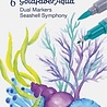 Faber Castell Goldfaber Aqua Dual Markers Karton Etui 6 Stuks Seashells (FC-164510) Faber Castell Goldfaber Aqua Dual Markers Karton Etui 6 Stuks Seashells (FC-164510)