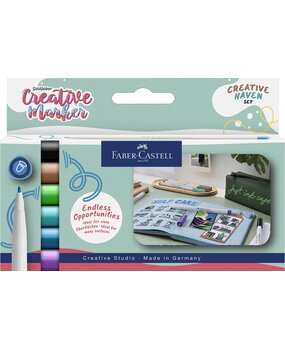 Faber Castell Goldfaber Creative Marker 1.5mm Creative Haven (6pcs) (FC-160603)