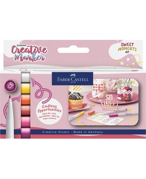 Faber Castell Goldfaber Creative Marker 1.5mm Sweet Moments (6pcs) (FC-160602)