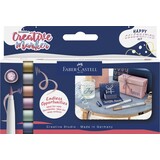 Faber Castell Goldfaber Creative Marker Brush Tip Set Metallic Happy Celebration (6pcs) (FC-161006)