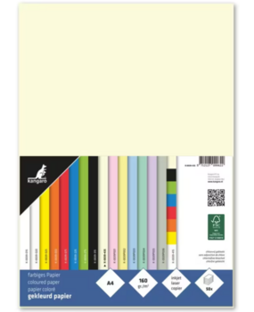 Kangaro KTC Paper A4 160grs Beige Pack (50pcs) (K-0039-435) Kangaro KTC Paper A4 160grs Beige Pack (50pcs) (K-0039-435)