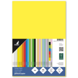 Kangaro KTC Papier A4 160grs Kanarie Geel Pak (50pcs) (K-0039-027)