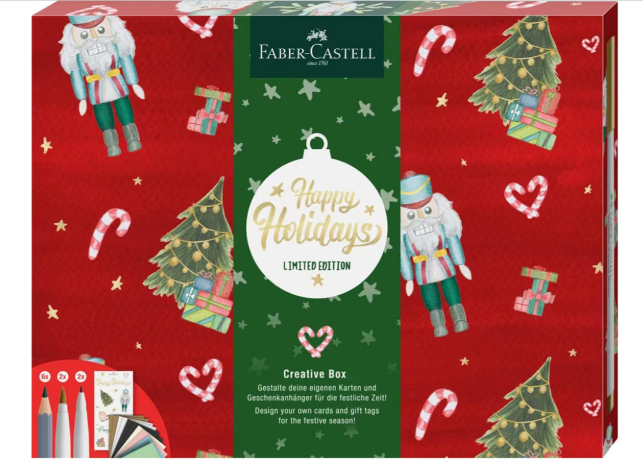 Faber Castell Creative Box Happy Holidays Édition Limitée (FC-161003) Faber Castell Creative Box Happy Holidays Édition Limitée (FC-161003)