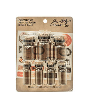 Idea-ology Tim Holtz Halloween Apothecary Vials (7pcs) (TH93302)