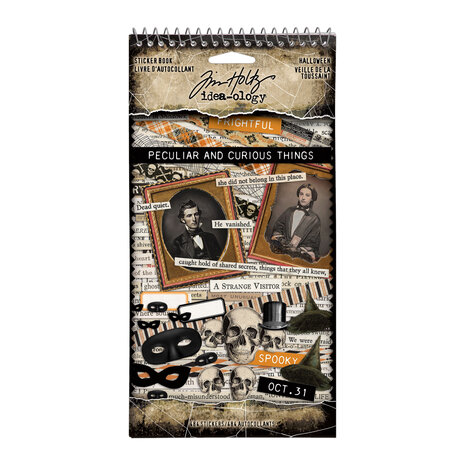 Idea-ology Tim Holtz Halloween Sticker Book (TH94442) Idea-ology Tim Holtz Halloween Sticker Book (TH94442)