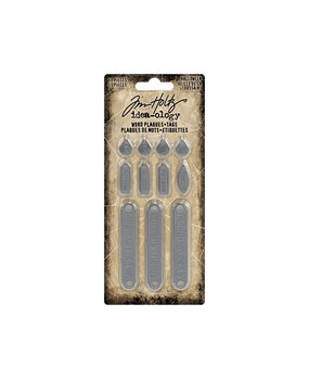 Idea-ology Tim Holtz Halloween Word Plaques + Tags (TH94438)