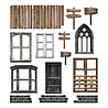 Idea-ology Tim Holtz Halloween Baseboards (TH94434) Idea-ology Tim Holtz Halloween Baseboards (TH94434)