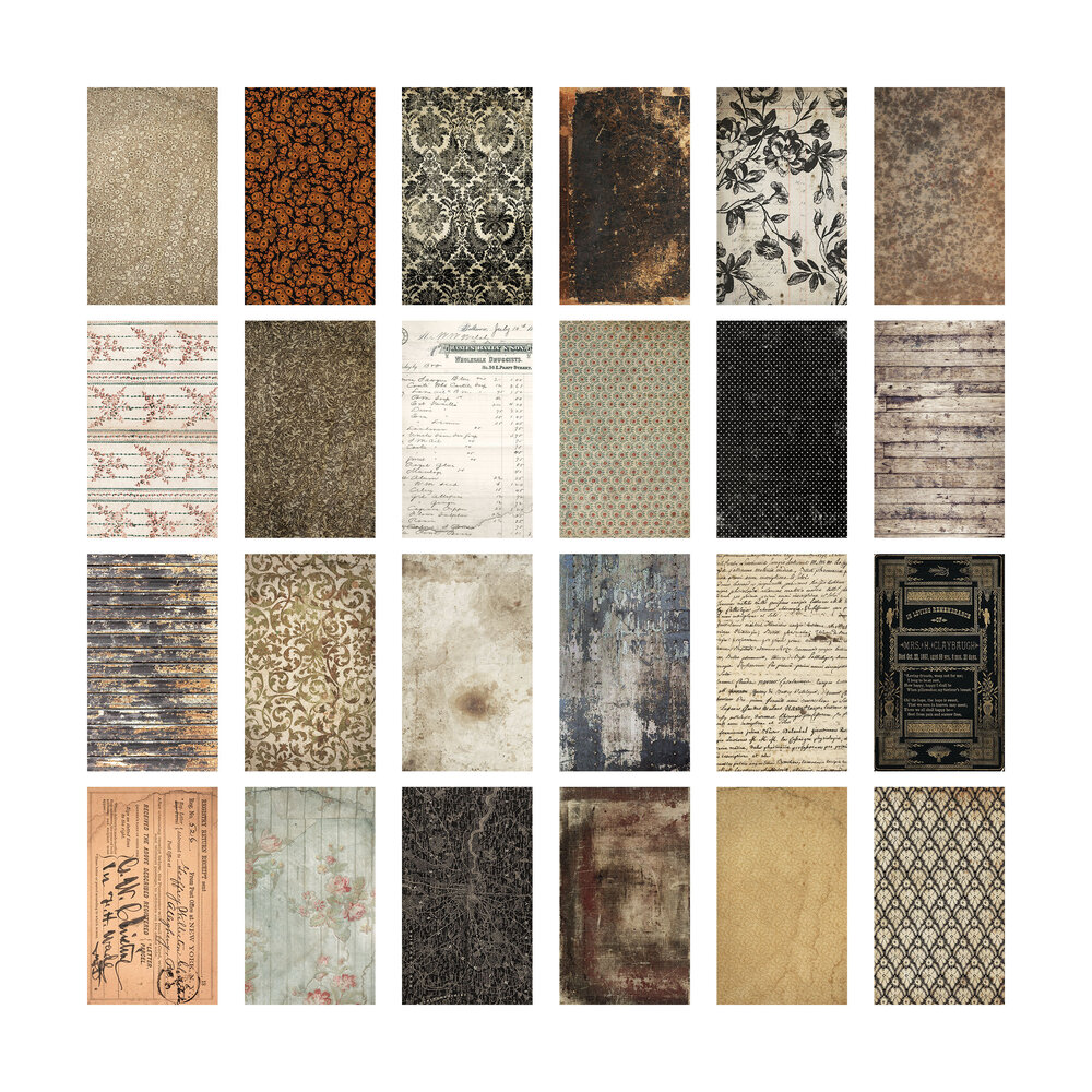 Idea-ology Tim Holtz Halloween Backdrops (TH94433)