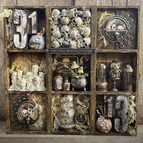 Idea-ology Tim Holtz Halloween Skulls (TH94401) Idea-ology Tim Holtz Halloween Skulls (TH94401)