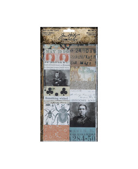 Idea-ology Tim Holtz Halloween Collage Strips Large (TH94394)