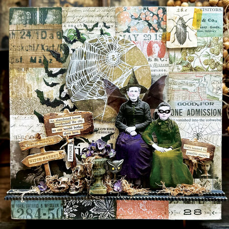 Idea-ology Tim Holtz Halloween Collage Strips Large (TH94394) Idea-ology Tim Holtz Halloween Collage Strips Large (TH94394)