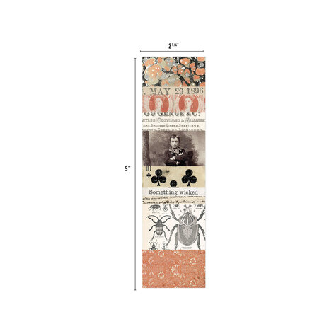 Idea-ology Tim Holtz Halloween Collage Strips Large (TH94394) Idea-ology Tim Holtz Halloween Collage Strips Large (TH94394)