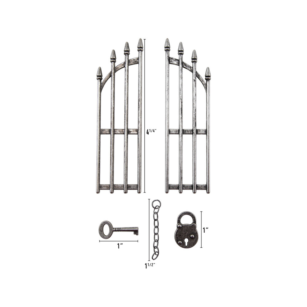 Idea-ology Tim Holtz Halloween Gothic Gates (TH94343)