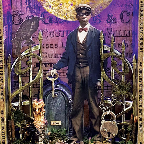 Idea-ology Tim Holtz Halloween Gothic Gates (TH94343)