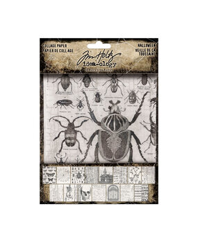 Idea-ology Tim Holtz Halloween Collage Paper (TH94393)