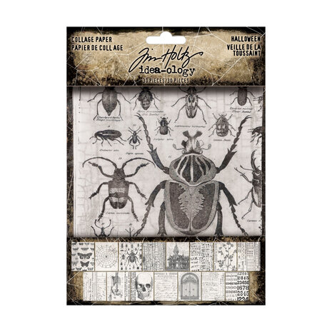 Idea-ology Tim Holtz Halloween Collage Paper (TH94393) Idea-ology Tim Holtz Halloween Collage Paper (TH94393)