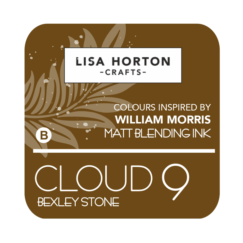 Lisa Horton Crafts Cloud 9 Matt Blending Ink Pad 'Inspired by William Morris' Bexley Stone (LHCIP265) Lisa Horton Crafts Cloud 9 Matt Blending Ink Pad 'Inspired by William Morris' Bexley Stone (LHCIP265)