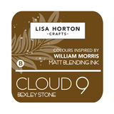 Lisa Horton Crafts Cloud 9 Matt Blending Ink Pad 'Inspired by William Morris' Bexley Stone (LHCIP265)