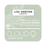 Lisa Horton Crafts Cloud 9 Matt Blending Ink Pad 'Inspired by William Morris' Jasmine Sage (LHCIP263)