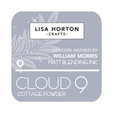 Lisa Horton Crafts Cloud 9 Matt Blending Ink Pad 'Inspired by William Morris' Cottage Powder (LHCIP262)