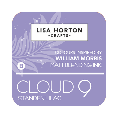 Lisa Horton Crafts Cloud 9 Matt Blending Ink Pad 'Inspired by William Morris' Standen Lilac (LHCIP261) Lisa Horton Crafts Cloud 9 Matt Blending Ink Pad 'Inspired by William Morris' Standen Lilac (LHCIP261)