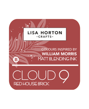 Lisa Horton Crafts Cloud 9 Matt Blending Ink Pad 'Inspired by William Morris' Red House Brick (LHCIP260)
