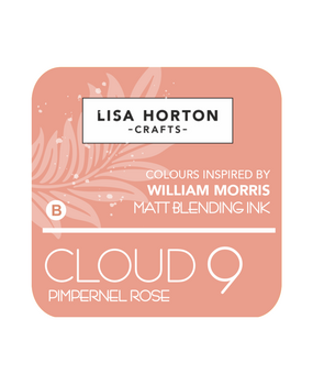 Lisa Horton Crafts Cloud 9 Matt Blending Ink Pad 'Inspired by William Morris' Pimpernel Rose (LHCIP259)