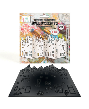 Aall and Create Trickz & Treatz Cutting Dies Phantom Palace by Autour De Mwa & Co (AALL-DI-060)