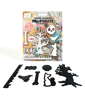 Aall and Create Trickz & Treatz Cutting Dies Frightful Fun by Janet Klein (AALL-DI-065)