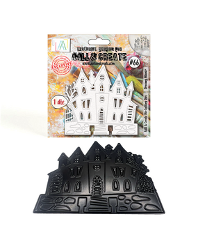 Aall and Create Trickz & Treatz Cutting Dies Dreamy Manor by Janet Klein (AALL-DI-066)
