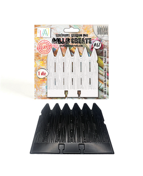 Aall and Create Trickz & Treatz Cutting Dies Picket Border by Janet Klein (AALL-DI-067)