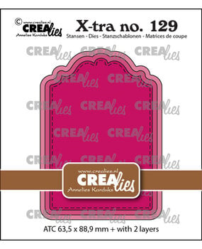 Crealies X-tra Dies ATC Panel D (CLXtra129)