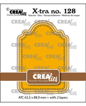 Crealies X-tra Dies ATC Panel C (CLXtra128)