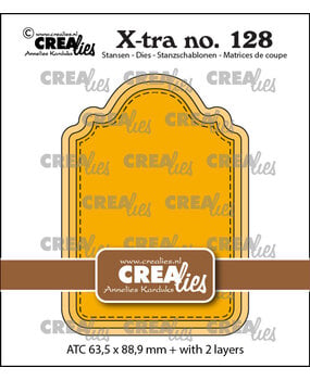 Crealies X-tra Stansen ATC Paneel C (CLXtra128)