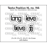 Crealies Texto Positivo Dies Dutch Lang Leve Lieve Jij (POSNL146)
