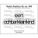 Crealies Texto Positivo Stansen Dutch Een Achterkleinkind (POSNL148)