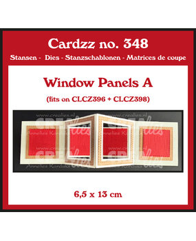 Crealies Cardzz Stansen Doorkijk Panelen A (past op CLCZ396 en CLCZ398) (CLCZ348)