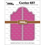 Crealies Cardzz Dies Gatefold Card Panel C (CLCL637)