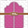 Crealies Cardzz Stansen Gatefold Card Paneel C (CLCL637)