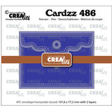 Crealies Cardzz Stansen ATC Envelop Horizontaal Paneel A (CLCZ486)