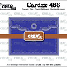 Crealies Cardzz Stansen ATC Envelop Horizontaal Paneel A (CLCZ486) Crealies Cardzz Stansen ATC Envelop Horizontaal Paneel A (CLCZ486)
