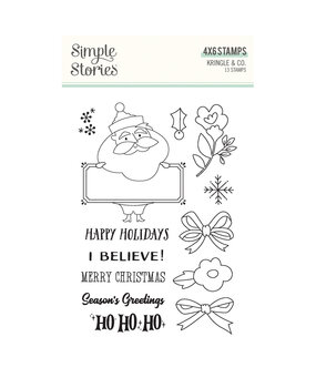 Simple Stories Kringle & Co. Stamps (27517)