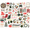 Simple Stories Mistletoe & Holly Bits & Pieces (27719)