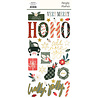 Simple Stories Mistletoe & Holly Foam Stickers (27721)